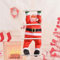 Adorno de Papá Noel, Escalada Papá Noel, Escalada Papá Noel Juguete Árbol de Navidad Interior/Exterior Ventana Decoración de Adorno Colgante de Ventana (50cm, 1 Papá Noel)