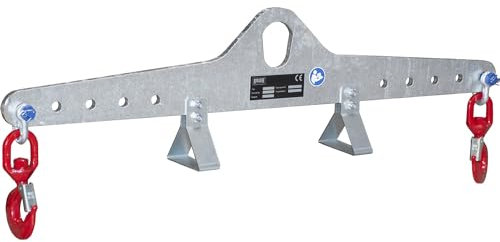 eurokraft | pro | Mini-Traverse | für Kran | Traglast 500 kg | Verstellbereich 400-800 mm