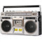 Retro Bluetooth Boombox lettore di cassette con radio AM/FM, altoparlante Bluetooth portatile stile anni '80 con Bass Boost, ingresso SD/USB e jack per cuffie