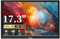 17.3 Inch Portable Monitor, 1080P FHD IPS Computer Screen HDMI USBC Travel Portable Monitor for Laptop PC Xbox Switch Ras Pi, Built-in Speakers & Kickstand