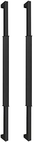 Türgriff, robuster Eingangstürgriff, Gartentor, Schiebetüren, Wohnmobil-Türknauf, massiver Wintergarten, gewerblicher Türbeschlagsatz, (schwarz, 80 cm/31,5)