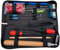 Qukaim Kit di accordatura professionale per pianoforte, 16 pezzi, con chiave per accordatura, feltro e accorie, include borsa per il trasporto, per riparazione pianoforte verticale