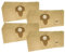 vhbw 20x Sacs compatible avec Parkside PNTS 1300 D3, PNTS 1300 C3, PNTS 1300 E4 aspirateur - papier, 58,5cm x 25,4cm marron
