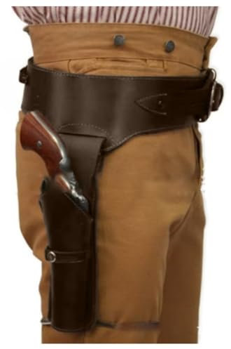 HUTRADE Mittelalter Revolver Holster, Steampunk Retro Revolver Gürteltasche Western Cowboy Revolver Tasche Für Cosplay Cowboy Kostüm Revolver Zubehör
