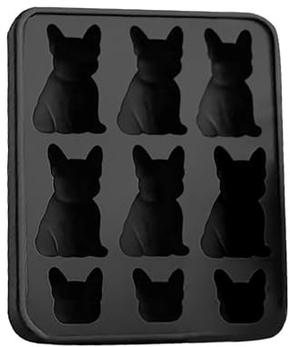 Ruwshuuk Cubitera Para Whisky | Molde De Hielo Con 9 Cavidades En Divertidas Formas De Animales | Bandeja Cubitos Whisky Antiadherente Desmoldable Fácil, Accesorio Reutilizable para Hogar Fiestas