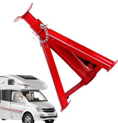 Jack Stands, Auto-Lift-Stabilizer, zusammenklappbar, Heavy-Duty Base, 3-Ton Auto Support Kapazität für Fahrzeug, Truc, RV, Sedan Wartung und Garage Reparatur, 40,6 x 40,6 cm