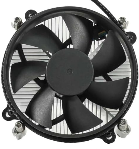 CiT Z03 CPU Cooler LGA 1851 1700, Low Profile CPU Air Cooler, 90mm PWM Fan | Low noise 110W CPU air cooler: 60mm tall aluminium fins and a 90mm PWM fan rated at 22.5dBA for LGA 1851 and 1700 boards