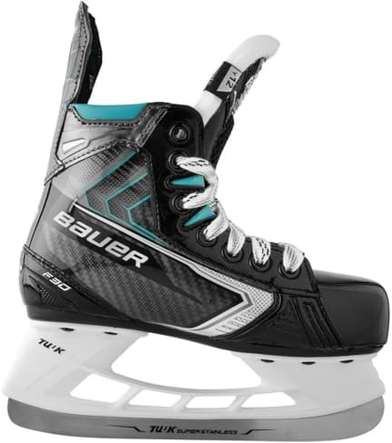 Bauer Supreme F30 Patins de hockey sur glace pour enfants Y11,5 - Euro 30