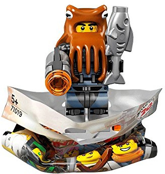 LEGO The Ninjago Movie SHARK ARMY OCTOPUS Minifigure (#12/20) - Bagged 71019