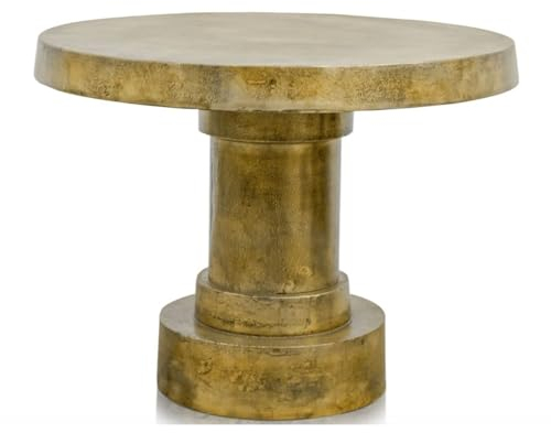 Casa Padrino Beistelltisch Antik Gold 60 x H. 45 cm - Wohnzimmertisch