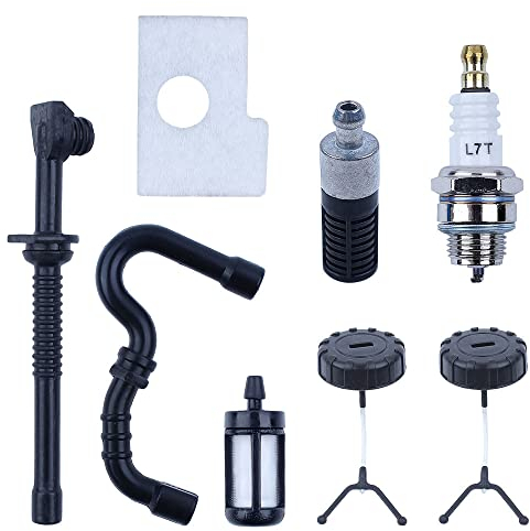 Kit de manguera de filtro de combustible de aire de tapa para STIHL MS180 MS 180 018 piezas de motosierra