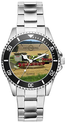 KIESENBERG Uhr - Landwirte Mähdrescher Geschenk Artikel Idee Fan 4343