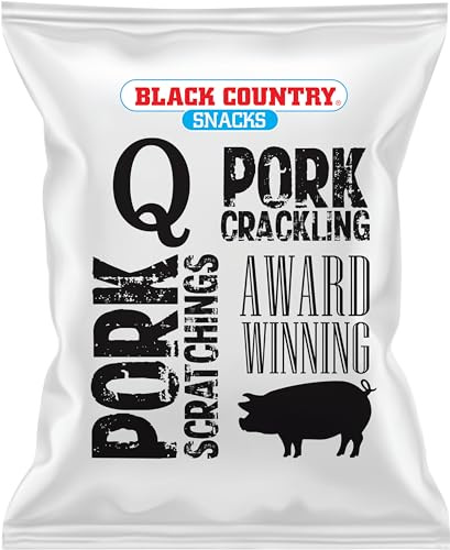 Q Pork Scratchings 10 x 60g - Black Country Pork Scratchings