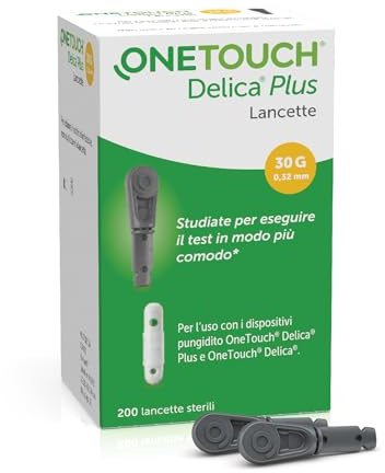 Lifescan Italy Lancette Pungidito Onetouch Delica Plus 200 Pezzi