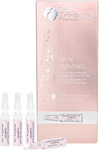 inspira: cosmetics Skin Accents Skin Firming Instant Glow & Lift Complex Ampullen Intesive Hautstraffung für eine jugendlich wirkende Haut 14 ml