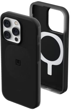 URBAN ARMOR GEAR [U] by UAG Designed for iPhone 14 Pro Case Black 6.1 Lucent 2.0 Built-in Magnet Compatible with MagSafe Charging Slim Lightweight Opaque Protective Cover