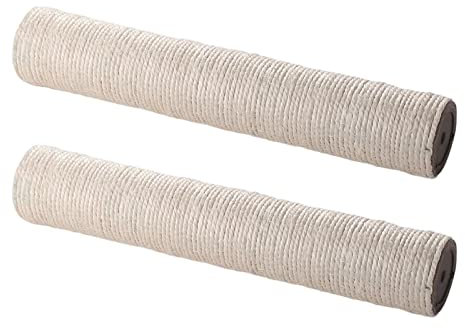 LOVIVER Piezas de Repuesto para Poste de rascador para Gatos, Repuesto para Poste de rascador para Gatitos de Interior, 25 cm de Altura