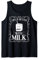Milch Getränk Karton Hafermilch Shake Pulver Laktose Tank Top
