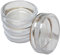 Clear Castor Cups 56mm Protect Wooden, Laminate, Tiled Floors and Carpets from Wheel Damage and Scratches Caused by Chair, Bed, Sofa and Table Legs (4, Large)