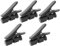 Gatuida 5Pcs Headphone Cable Clip Headset Microphone mic Stand Microphone Wire Clips Earphone Clips Headphone Cord Holder Clip Microphone Fixing Stand Headphones Adapter abs Major