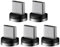5 Pieces Magnetic Connector Tips For Head Type C Micro USB 360°Rotating Proo Charger Adapter Tips