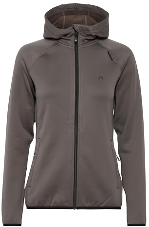 NORTH BEND NBBerta W Damen Kapuzenjacke Fleecejacke Sweatshirtjacke