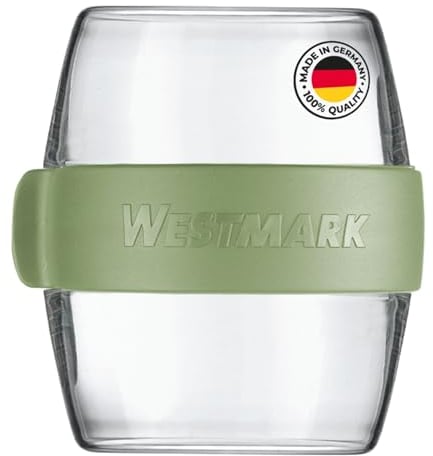 Westmark Pocketbox -Maxi-, praktische Meal-Prep-Dose to go, ideal für Joghurt, Obst, Gemüse, Snacks, 700 ml (2 x 350 ml), BPA-frei, Mint-Grün