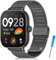 BDIG Cinturino Metallo Compatibile per Xiaomi Redmi Watch 5/4 e Mi Band 8 Pro - Acciaio Inossidabile Nero