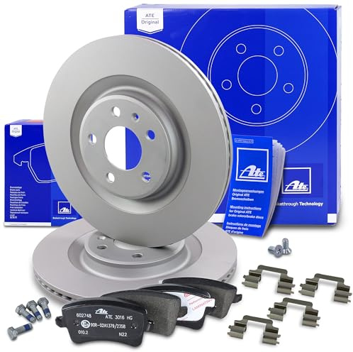 ATE Bremsenset Hinterachse inkl. Bremsscheiben hinten Ø 330 mm belüftet und