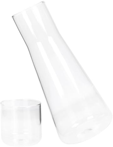 Cabilock 1 Jeu tasse d'eau en verre pichet de limonade carafe de chevet de chambre cruche d'eau tasses en verre carafe à eau domestique pichet d'eau de la chambre citron Gourde, Y923C47B12LDFURYE7O