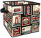 VAPOKF Faltbare Aufbewahrungsbox, Stoff-Aufbewahrungskorb, Würfel, Organizer, Behälter mit Griffen für Spielzeug, Kleidung, Bücher, Schrank, Schlafzimmer, Zuhause - Union Jack Big Ben London, snh-003