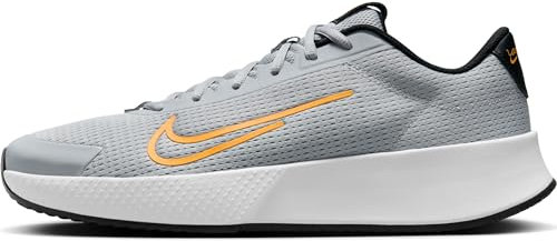 Nike Herren Vapor LITE 2 Cly Tennisschuh, Wolf Grey/Laser Orange-Black, 43 EU