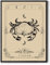 MHARTK66 Konstellation Leinwand Bilder mit Rahmen Schwarz, 30x40 cm Krebs Tarot Wandbilder Wohnzimmer, Hexe Dunkle Akademie Wandkunst Aesthetic, Gotische Wanddeko Schlafzimmer Desktop Zimmer Flur