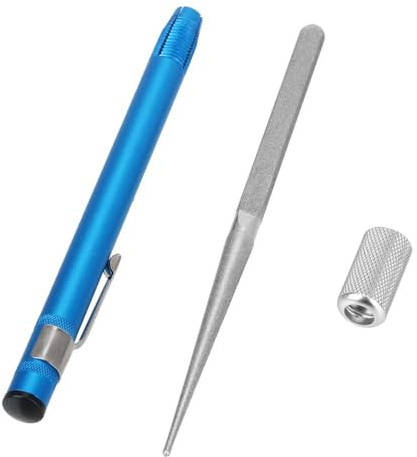 Portable Outdoor Knife Sharpening Pen, Manual Knife Sharpener, Sharpening Pen, Diamond Sharpening Pen Stick, Suitable for Kitchen and Outdoor