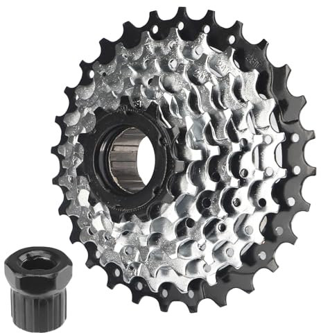 MEGHNA E-Bike-Freilauf 7/8 Gänge 11-28 Teeth/11-32 Teeth Screw On Multiple Freewheel (7S-11-28T)