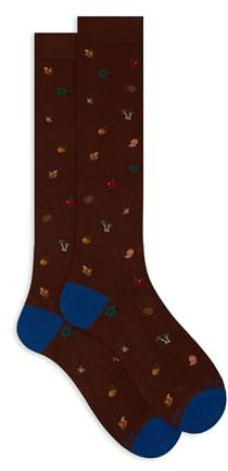 Gallo Calze lunghe uomo marrone fantasia autunno