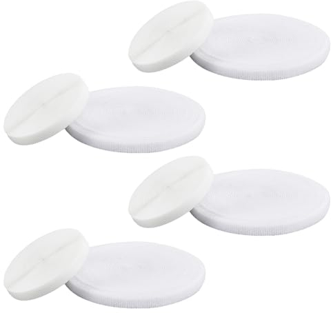 FINGERINSPIRE 5 m Dünne Klettverschlüsse Für Puppenkleidung 8mm Breit Weißes Mini Polyester Winziges Aufnäh Klettband Mit Nicht Klebender Kleberückseite Befestigungsband Zum Nähen Für Puppenkleidung