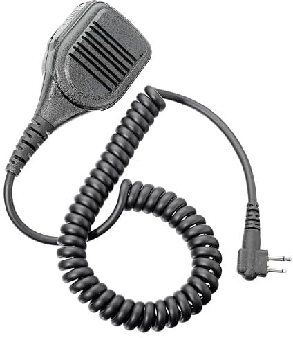 Generic Waterproof PRO-HD Speaker Mic Compatible with Motorola 2 Pin Radios