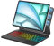 FOGARI Tastatur Hülle für iPad Air 6 13'' 2024 (M2) - Magic Tastatur für iPad Pro 12.9 (6. 5. 4. 3. Gen)| Federnde Tasten, Präzises Multi-Touch Trackpad für Pro 12.9 2018-2022, iPad Air 13, Schwarz