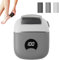 New USB Rechargeable Foot Repair and Grinding Device,Electric Foot Grinder,Digital Display Foot,Adjustable Grinding Head,Electric Callus Remover Kit,Electronic Foot File with 2/3 Roller (Grey)