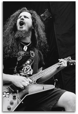 QUYEBRHFY Dimebag-Darrell. Poster, Wanddekoration, Vintage-Kunstposter, Filmdekoration, Druckposter, Zimmer, coole Dekoration, 30 x 45 cm, ungerahmter Stil