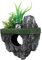 FONDOTIN Floating Stone Aquarium Decoration Artificial Suspended Rock Aquarium Rock Aquarium Decorative Floating Island Tank Rockery Floating Moss Rock Turtle Rocks Fish Cave Hideout Resin