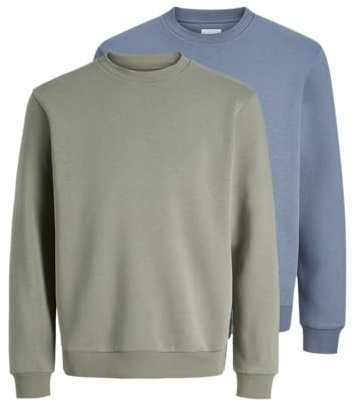 JACK & JONES Jjebradley Sweat Crew 2Pk Mp