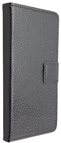 caseroxx Bookstyle Handytasche für Doro 8035 in schwarz – Klapphülle mit Kreditkartenfächern, Magnetverschluss, Standfunktion & Rundumschutz für Display und Gehäuse