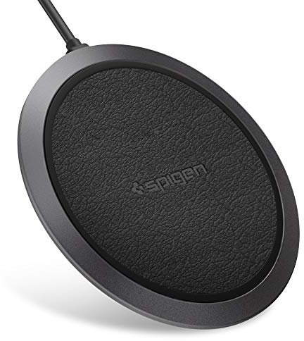 Spigen Caricatore Wireless Veloce 10W Qi Certificato Ricarica Wireless Compatibile con mit iPhone 12 Mini Pro Max SE 2020 11 X XR XS Max 8 Plus Galaxy S20 S10 S9 Plus Note 20 10 9 8 Plus