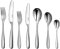 Robert Welch Stanton Bright, 7 Piece Cutlery Place Setting. Made from Stainless Steel. Dishwasher Safe.