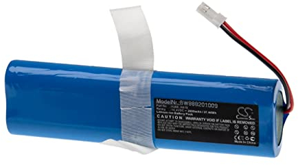 vhbw Akku kompatibel mit Medion MD 18500, 18501, 18600 Staubsauger Home Cleaner Heimroboter (2600mAh, 14,4V, Li-Ion)