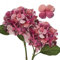 Artificielles Hortensia, 2PCS Fleur Artificielle à Tige Longues 43cm tête Hortensia Bouquets pour Le Mariage, la Maison, hôtel, décoration de fête, Arrangement Floral, Rose