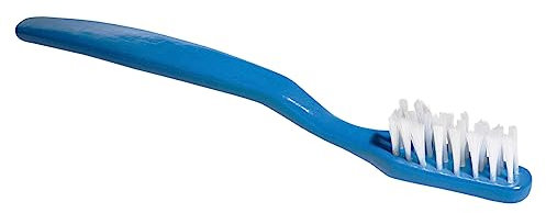 Deko-Zahnbürste XXL 95 cm lang Blau mit 7cm Langen Borsten Riesenzahnbürste Deko