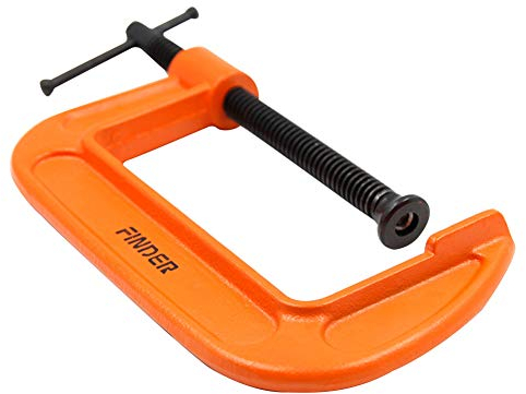 Joyzan G Clamp, Clamp Hand Screw Heavy Duty Clamps Sets Metal Type Screws Steel Welding Woodworking Woodwork Opening Throat Depth Metalwork Building Automotive Repair Jaw Benches Fixing Tool Parts